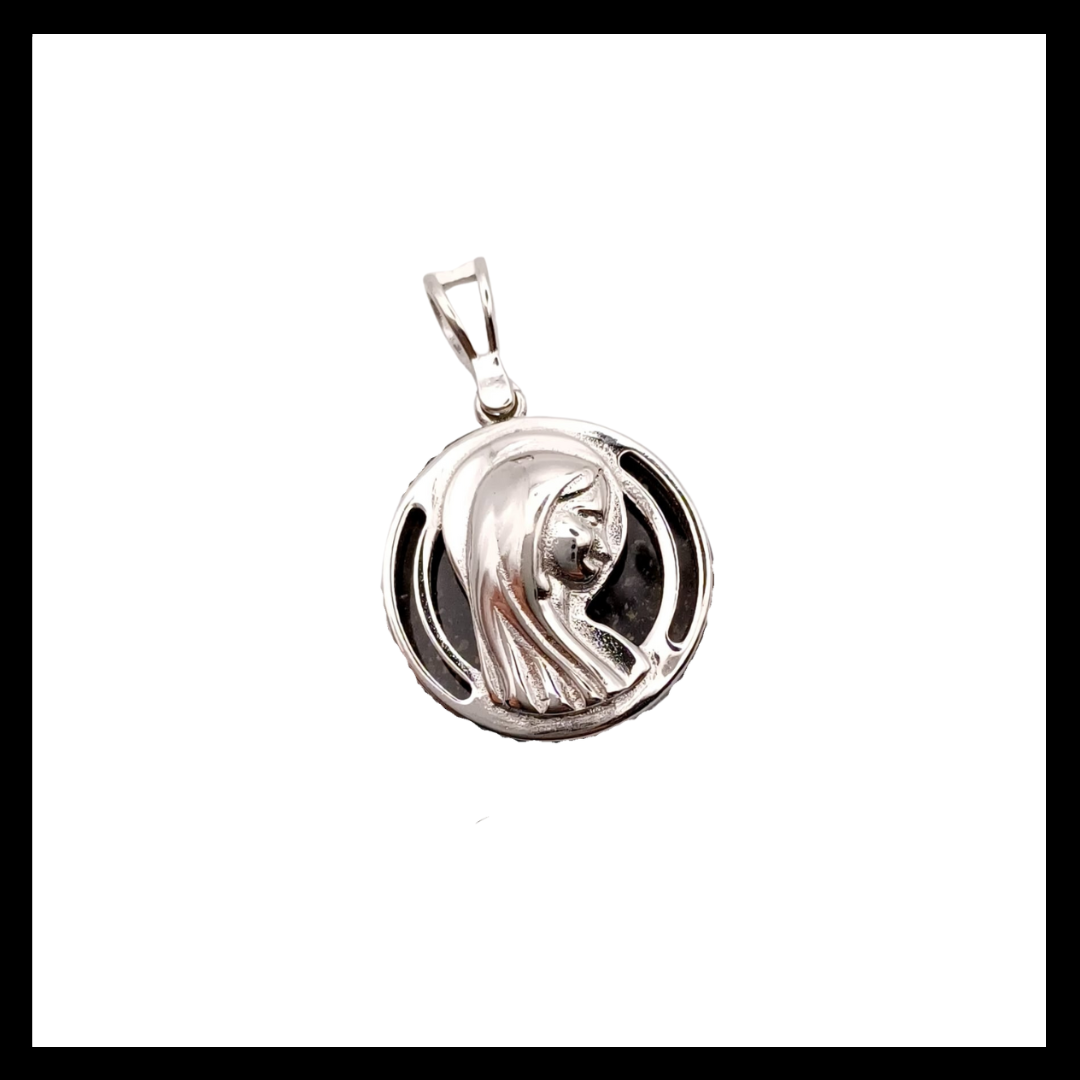 Colgante Virgen Relieve